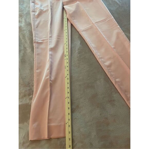 NWT JCrew Kate Straight Leg Satin Dress Pants Peach Pink 8T - Picture 13 of 16